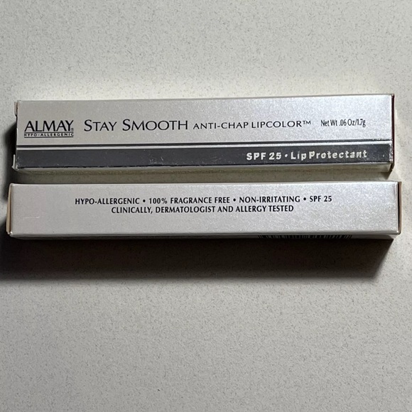 2x ALMAY Stay Smooth Anti-Chap Lipcolor with SPF 25 - Lip Protectant #TAWNY - Picture 5 of 7